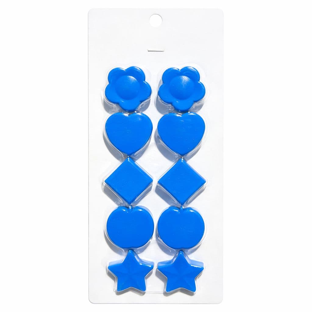 Magneți decorativi în 5 forme — set 10 buc — imagine 1