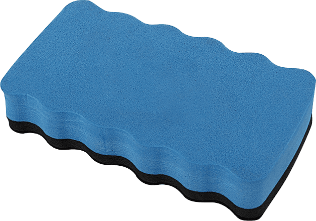 Burete magnetic pentru tablă albă — material textil — imagine 1